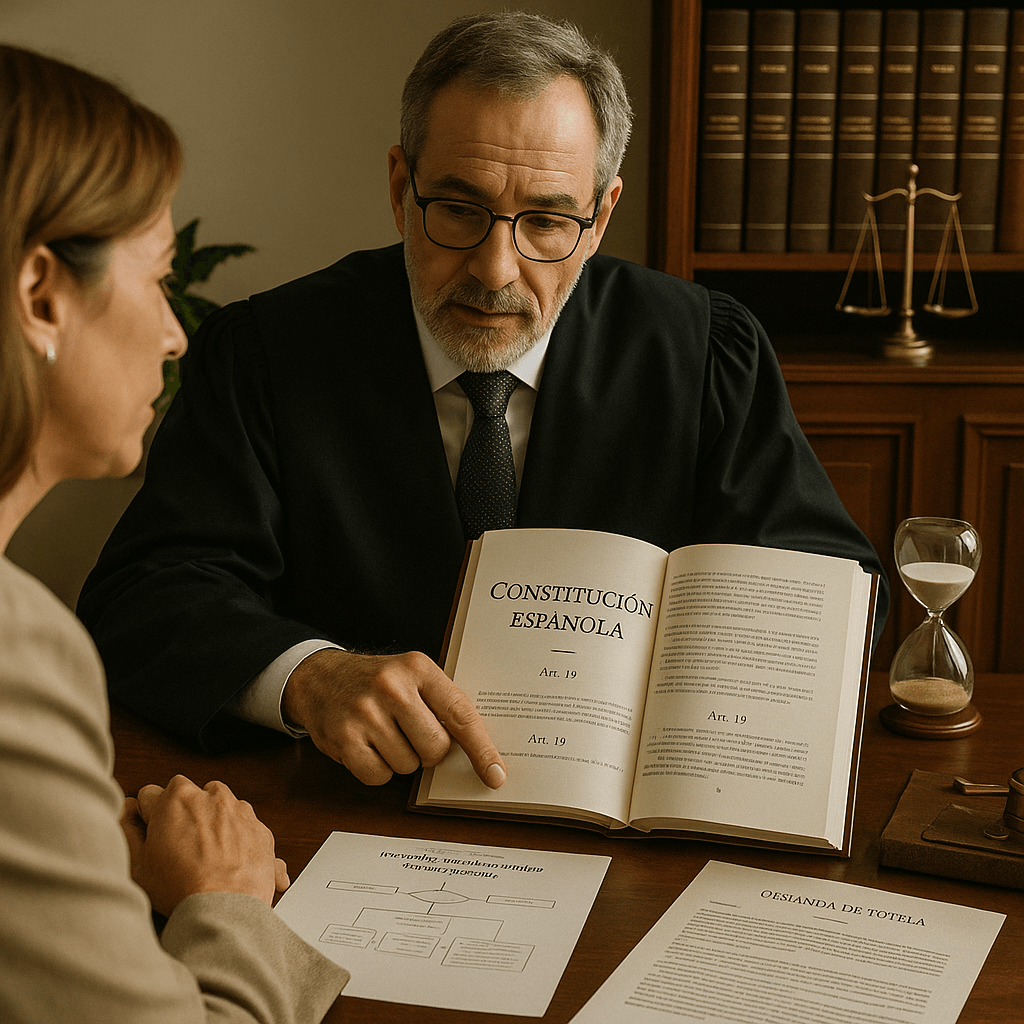 Procedimiento judicial especial de tutela de derechos fundamentales por mobbing vulnerador de dignidad, integridad moral y honor, abogado especializado en derecho constitucional laboral con Constitución Española artículos 10, 15 y 18, procedimiento preferente y urgente ante jurisdicción social en España