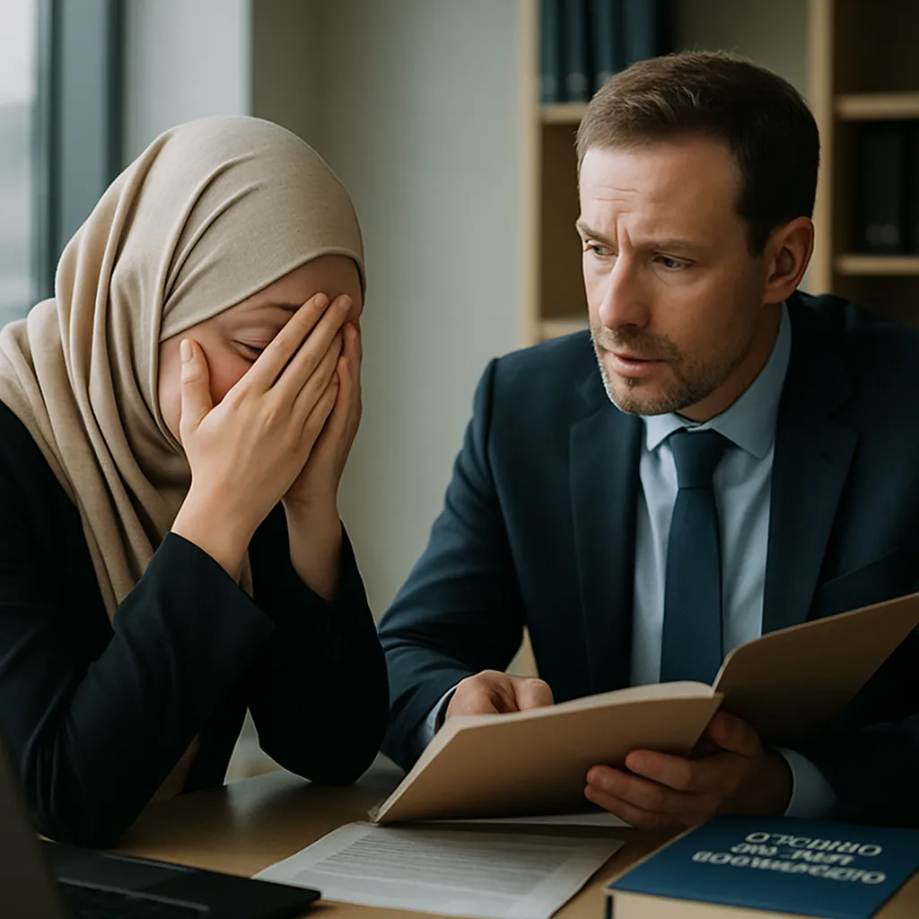 Acoso laboral por motivos religiosos discriminación por uso de velo o símbolos