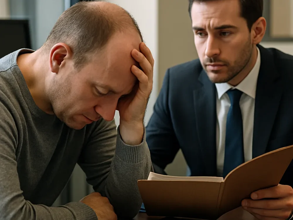 Alopecia areata por estrés pérdida de cabello en placas documentada médicamente